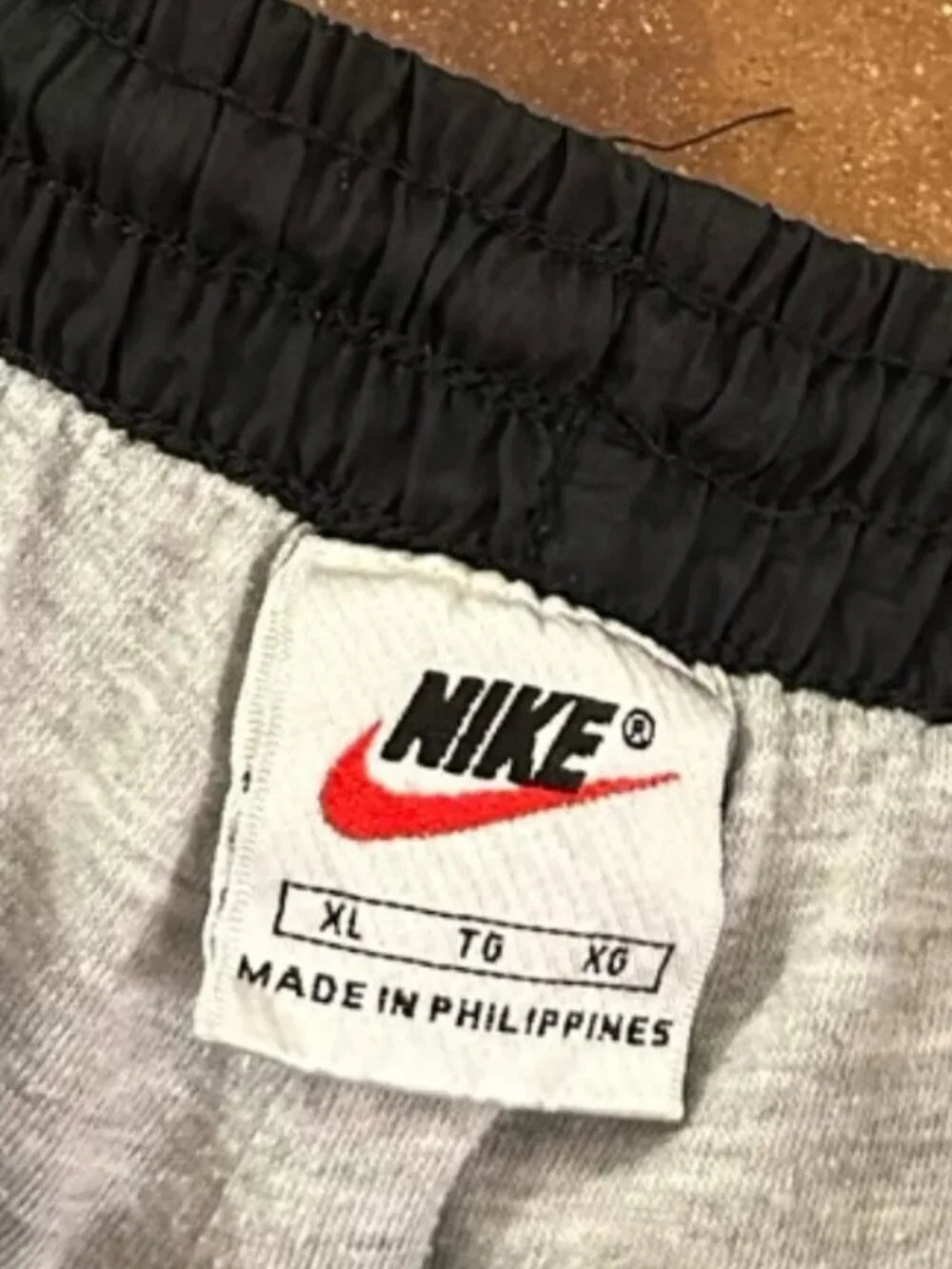 Vintage 90s Nike Track Pants Mens XL Black Swoosh Windbreaker Jogger